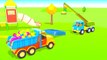 Cartoons and videos for kids. Helper cars #4. A playground for cars. Truck cartoon  on #KidsFirstTV-oE10q-aspTg