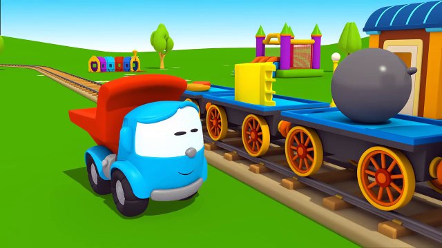 Leo the truck Full Episodes #5 Leo truck cartoon & car cartoon. Kids cartoons full episodes.-rDXBYSRWDd0