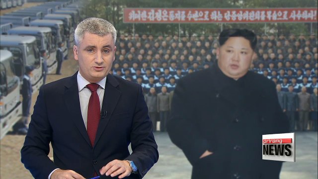 Kim Jong-un says 'hostile' forces make N. Korean workers' spirits stronger in visit to truck plant