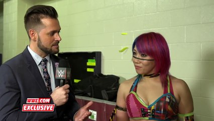 Asuka "thanks" Dana Brooke after their match: Raw Fallout, Nov. 20, 2017