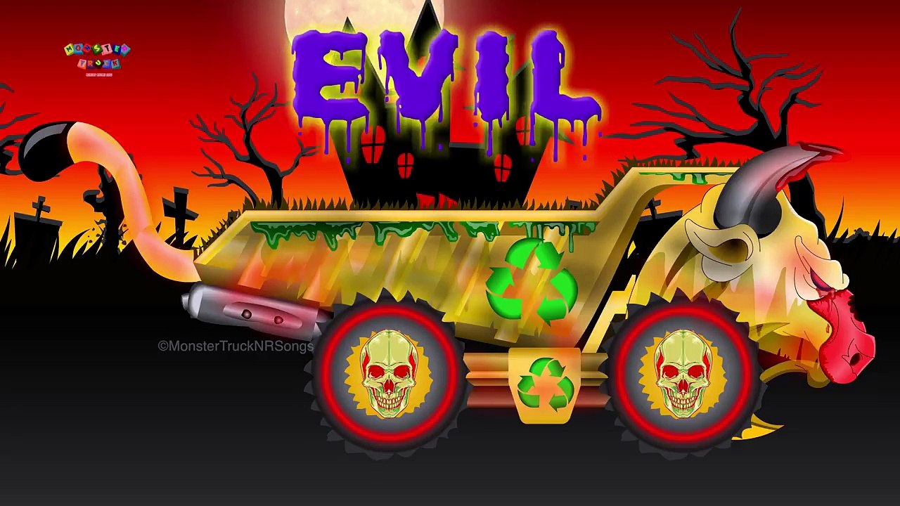 Police Monster Truck VS Zombie Monster Truck I Good Vs Evil | Police Car For Children | Kids Video