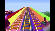 Mine Little Pony Minecraft [16] Rainbow Sheoples!