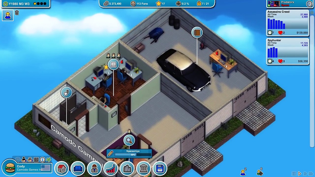 Mad Games Tycoon Gameplay- EP 1- Making Big Money!
