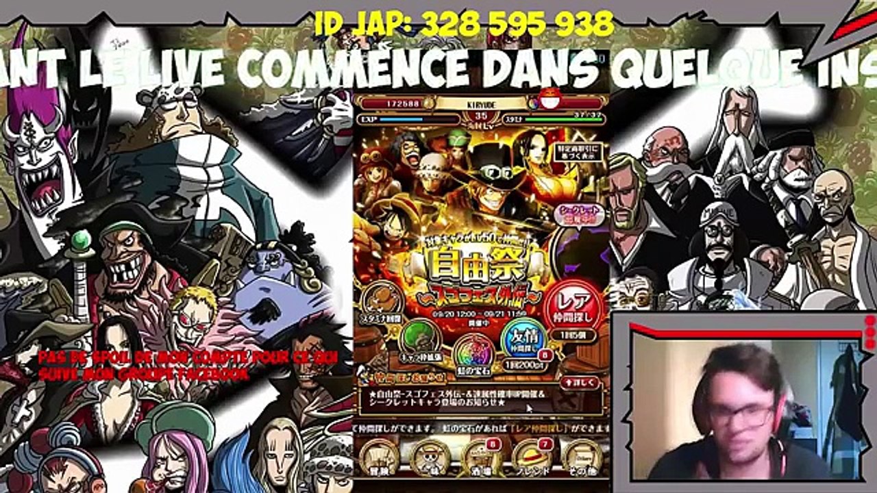 One Piece Treasure Cruise FR: SUGOFEST TROIS SIX ETOILES ? , LES BOUBOULES ET REACTION EN CHAINE !
