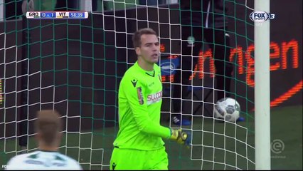Fankaty Dabo funny own goal ● FC Groningen - Vitesse 19-11-2017 ●