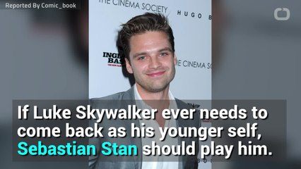 Sebastian Stan Looks Great As Luke Skywalker