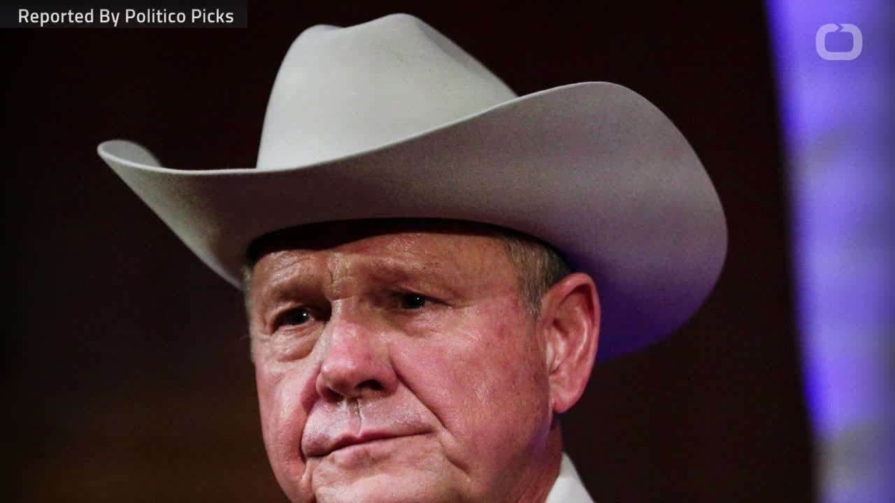Roy Moore Avoids The Press