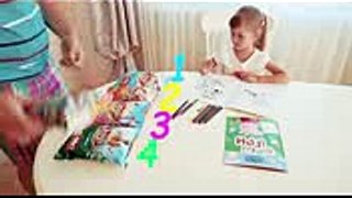 Funny baby steals color chips Johny Johny yes papa song  Nursery rhyme Songs for kids Happy babies