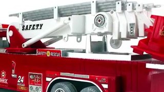 Camion Juguete de Bomberos de Rescate Vehículo  Para Niños Con luces y sonidos-YKzDNWYhxIk