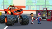 Blaze and the Monster Machines Race The Skytrack Cartoon Game Tool Duel Kids Games Childrens Videos