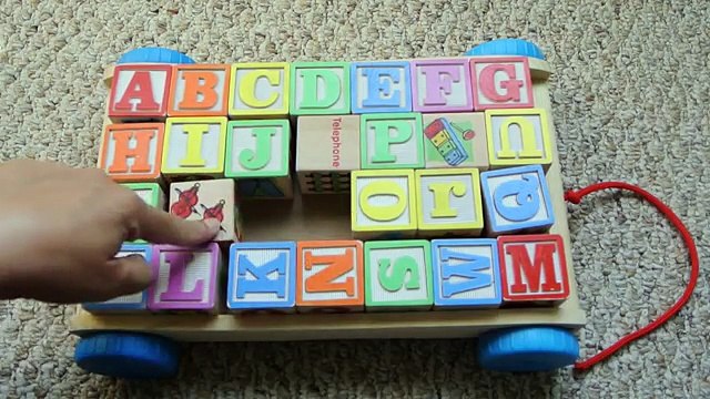 Sorting for Fun! More Alphabet Blocks