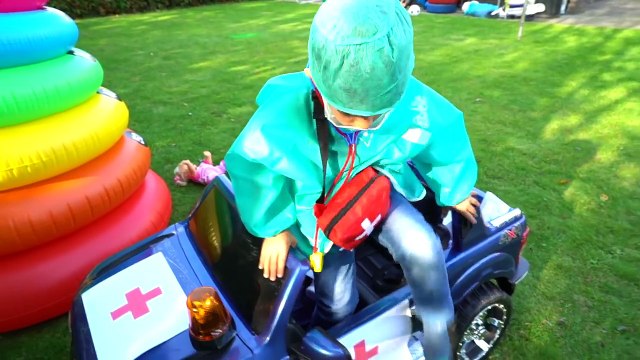 Five Babies are Crying Doctor Helps _ Playing Doctor in Hospital & Learn Colors with Bandage-uWV6EZNU420