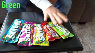 Funny Kid Learn Colors with Skittles Candy Funny Skit for Children, Toddlers and Babies-w8aqUK_bqH4