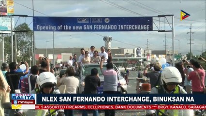 NLEx San Fernando Interchange, binuksan na