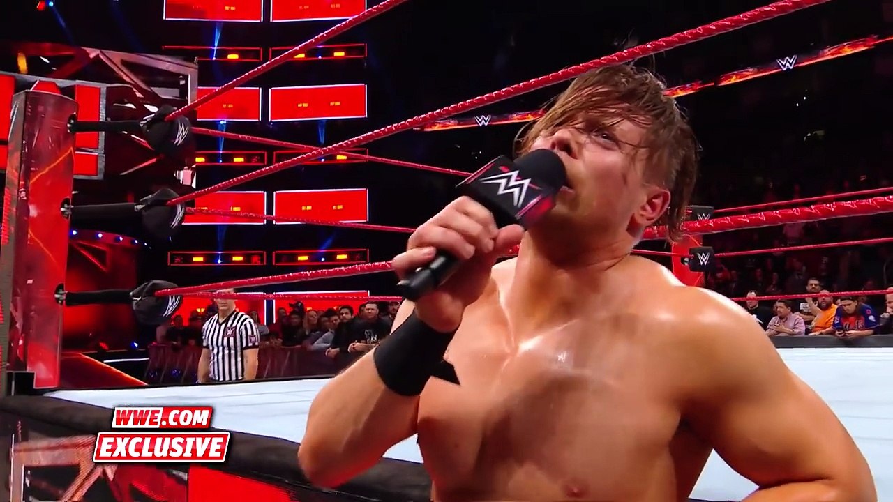 The Shield Puts The Miz Through The Announce Table