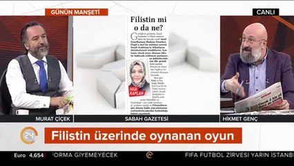 Filistin gerçeği #GününManşeti'nde