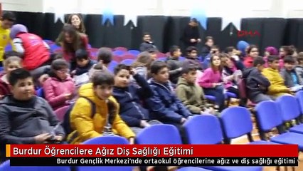 Burdur Öğrencilere Ağız Diş Sağlığı Eğitimi