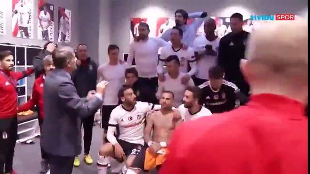 Şenol Güneş'ten soyunma odasında zafer konuşması!