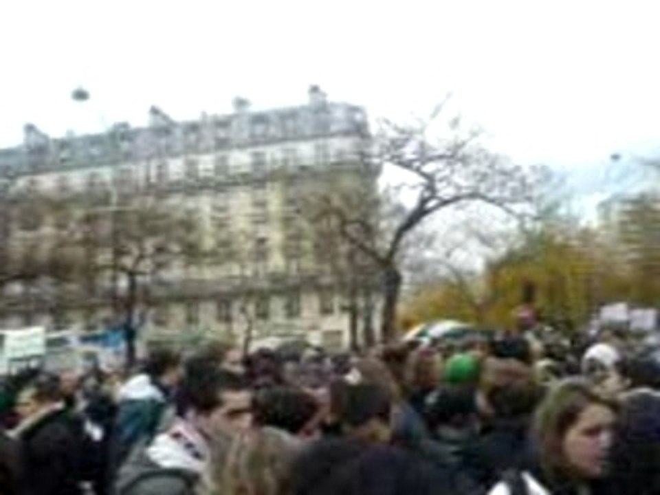 Manif a place d'italy