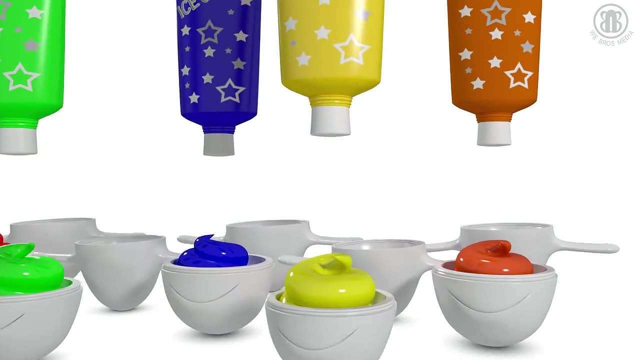 Funny Surprise Eggs Cartoons video for Children - Learn Colors 3D Animation Songs for Kids