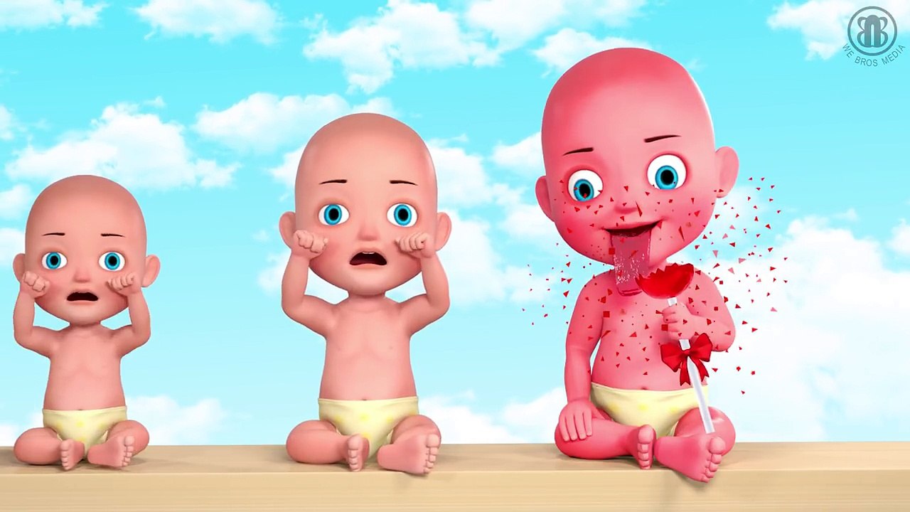 Learn colors Surprise Baby Balls Hammer - 3D Cartoon Video for children