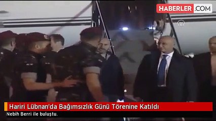 Hariri Lübnan'da Bağımsızlık Günü Törenine Katıldı