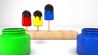 Learn Colors with 3D Ice Cream Colorful for Kids