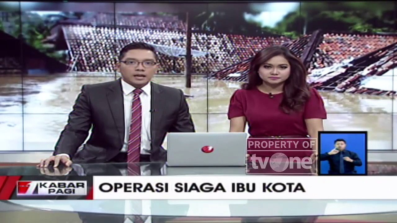 Pemprov DKI Jakarta Menggelar Operasi Siaga Guna Antisipasi Banjir