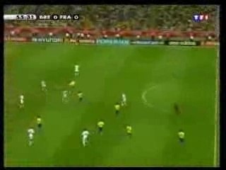 Zidane contre le brésil