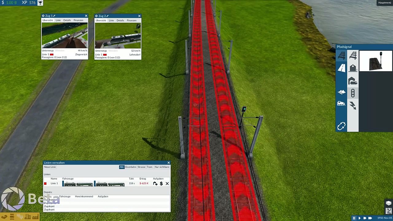 Train Fever Beta - Signal Tutorial