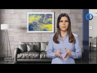 GÖRÜŞME TEKNİKLERİ - Ünite 4 Konu Anlatımı 1
