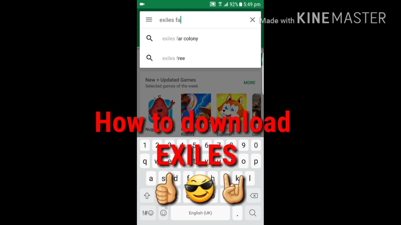 HOW TO DOWNLOAD EXILES ON ANY ANDROID DEVICE - HINDI