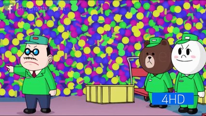 การ์ตูนไลน์ทาวน์ เพื่อนรัก Line Town ตอน งานพาทไทม์ | 4HD