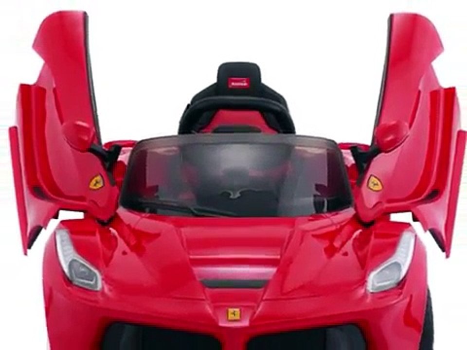 Tangkula Kids Ferrari 12V Electric Ride On Toy Car with Remote Control-fG8Ui-ieo4E