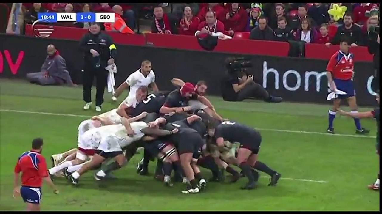 La Géorgie fait douter le Pays de Galles