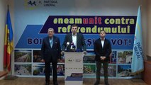 Partidul Liberal: briefing privind rezultatele referendumului din Chişinău