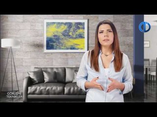 GÖRÜŞME TEKNİKLERİ - Ünite 8 Konu Anlatımı 1