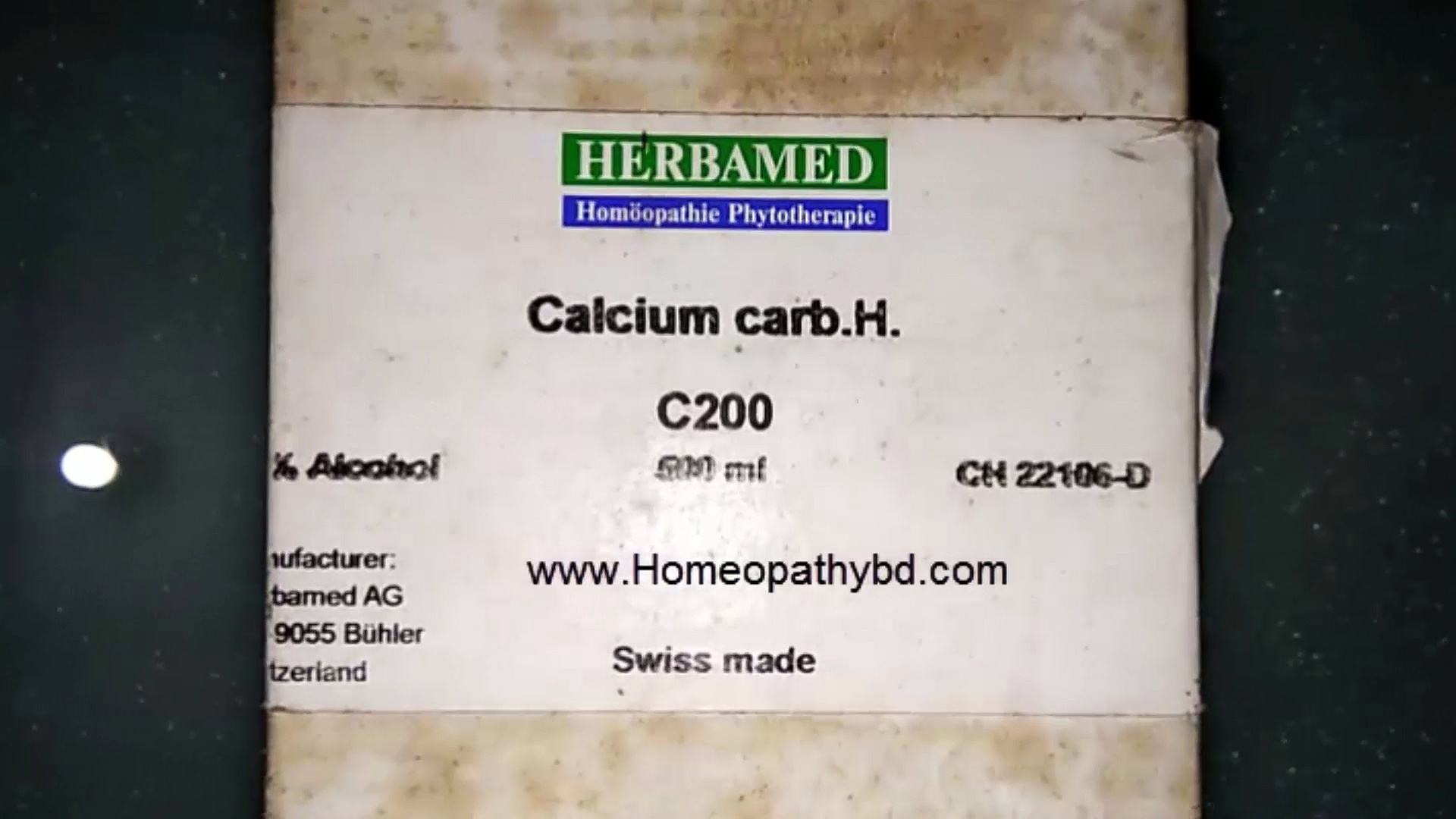 Calcium Carb 200 Homeopathy medicine – Switzerland