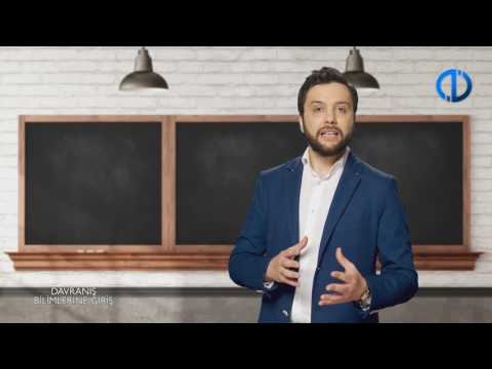 DAVRANIŞ BİLİMLERİNE GİRİŞ - Ünite 6 Konu Anlatımı 1