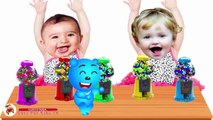 Baby and Learn Colors Gumball Machine- Finger Family Song Collection