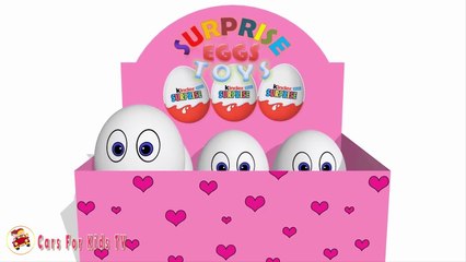Colors For Children With Surprise Eggs Box - Learn Colors for Kids Toddlers