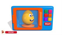 Learn Colors with Surprise Eggs for Children, Toddlers - Learn Colours Wooden Street Vehicles Toys