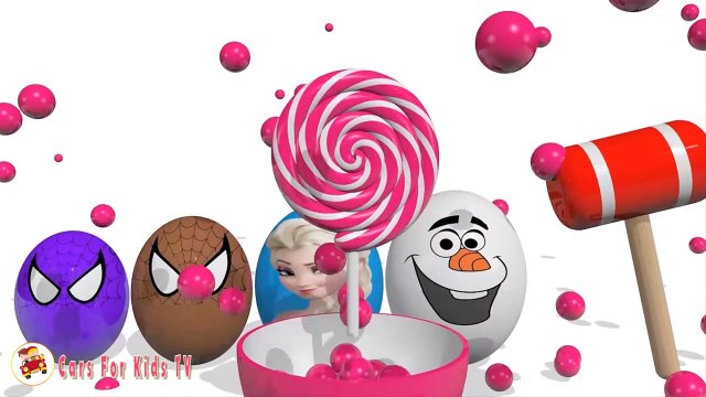 Learn Colors with Surprise Eggs for Children, Toddlers - Learn Sizes with Surprise Eggs(1)