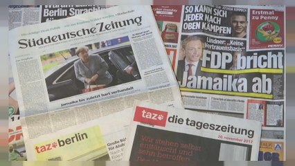 Alemanha: 63% a favor de eleições antecipadas