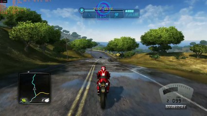 TDU2 - MP is virtually dead - hardcore bike run on keyboard