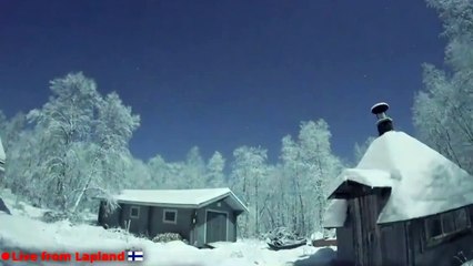 Les sublimes images d'une météorite qui passe en Laponie