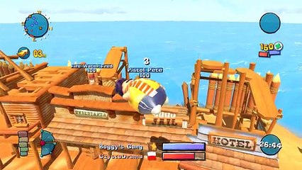 Zagrajmy w Worms 4: Totalna Rozwałka #8 - Łapiemy Przestępców! | Kampania: Misje 15-16