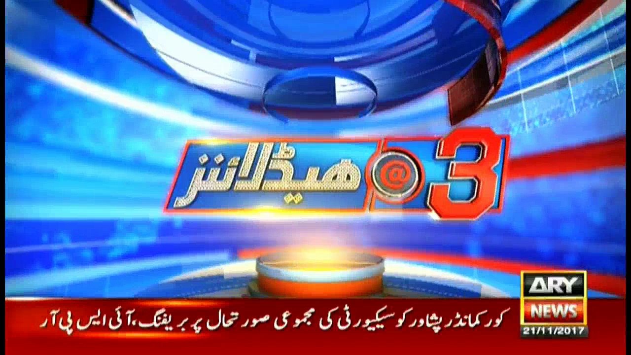 Headlines 1500 21st November 2017