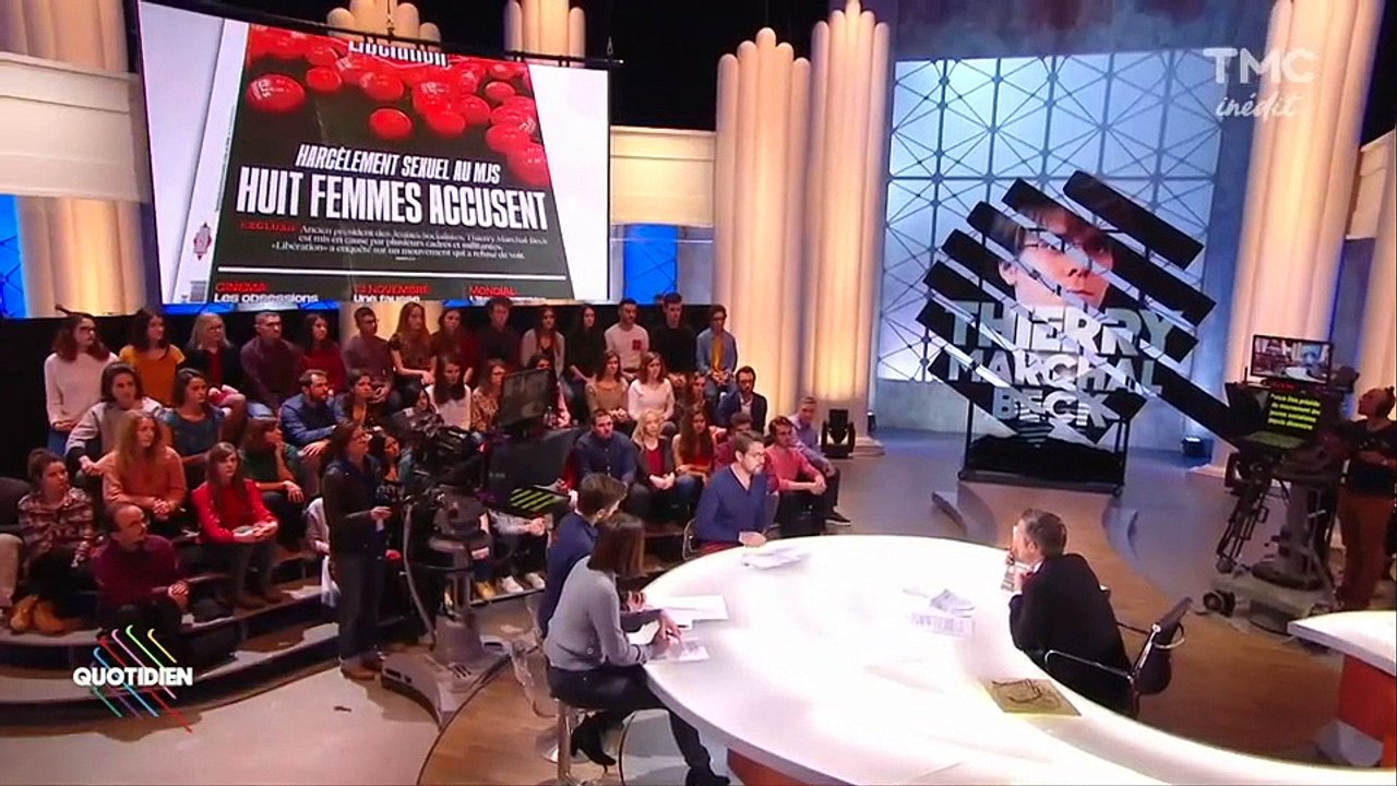 Benjamin Lucas, invité de Quotidien - 15/11/2017