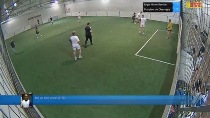 But de Emmanuel  (3-13) - Engie Home Service Vs Pompiers de Chauvigny  - 20/11/17 20:00 - LIGUE 2